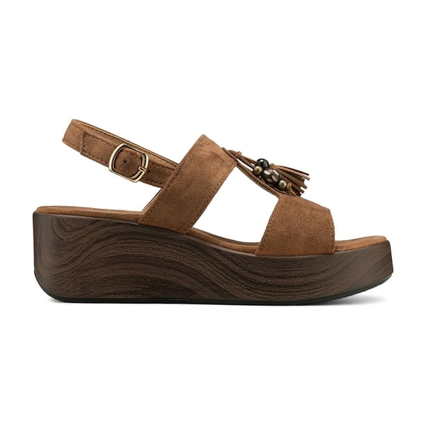 Sandalias PU Textil Mujer Plataforma Weide YQ01