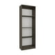 thumbnail image 1 of Biblioteca Estante Melamina Café Oscuro Y Blanco, 1 of 7