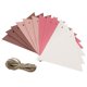 thumbnail image 1 of Banderín De 12 Uds., Banderas Triangulares, Banderines DIY Para Fiesta Interior, Aniversario, Rosa, 1 of 5