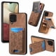 thumbnail image 1 of Funda Billetera con Soporte para Samsung Galaxy A12 Protector Delgado Marrón, 1 of 6