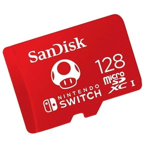 Tarjeta Sandisk Microsdxc Uhsi Para Nintendo Switch 128Gb