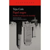 Acantilado - Papel Negro. Escribir En Tiempos Oscuros