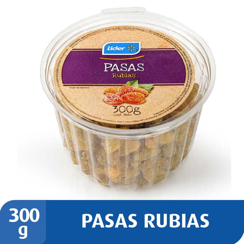 Pasas Rubias 300 g Lider