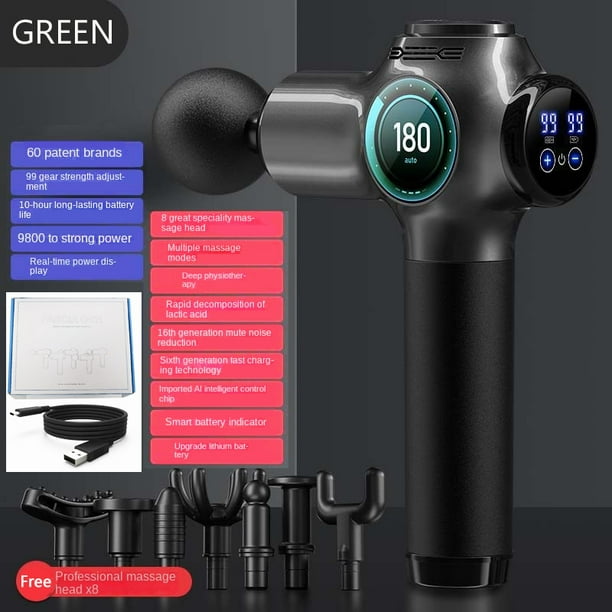 99 Gear Masage Gun Massager Fitness Equipment Neuk Massage Gun Adult Body Massagers Back Massage Instrument Massaging Guns Gym