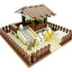 thumbnail image 1 of Farm Chicken Coop, Kennel, Carrot Floor Building Blocks, Scene Assembled Building Block Toys, Gifts For Boys And Girls, 1 of 2