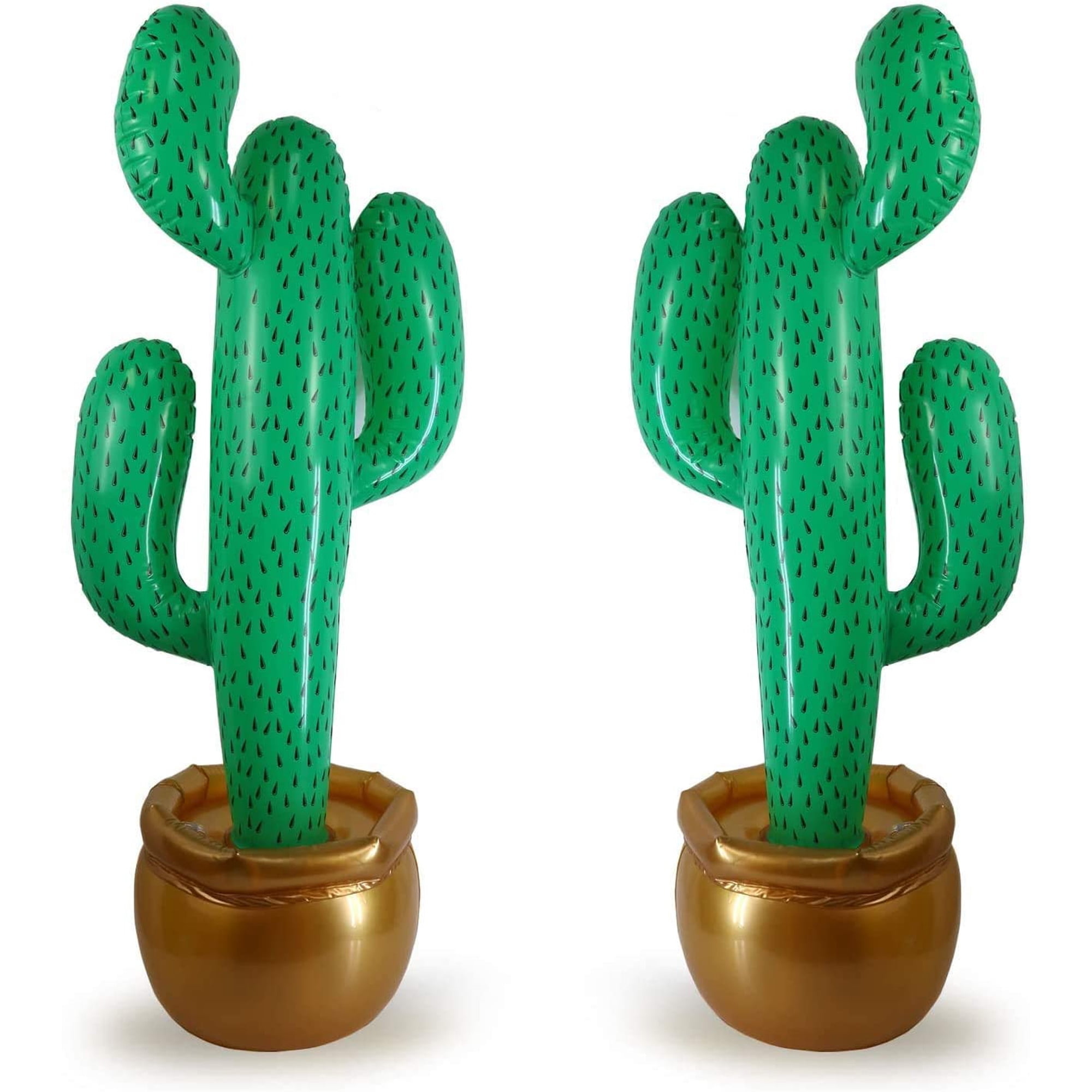 Utilería Inflable Con Forma De Cactus Giftexpress De 36 Cm, 2 Unidades, Para Decoración De Fiestas