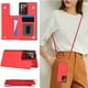 thumbnail image 1 of Crossbody PU Leather Case For Samsung Galaxy S23 S22 Plus Note 20 Ultra Wallet Card Slot Stand Holder Phone Bag Cover, 1 of 3