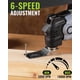 thumbnail image 3 of Herramienta oscilante WORKPRO 20 V inalámbrica sin escobillas con accesorios, 3 of 9