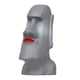 thumbnail image 1 of Estatua De La Isla De Pascua Femenina En Miniatura De 4,8 Cm Para Decoración De Mesa De Comedor, Estilo Versátil B, 1 of 5