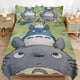thumbnail image 1 of My Neighbor Totoro Bed Duvet Cover Microfiber Bedding Se3D Printed Lightweight3 Piece Comforter Se,, 1 of 5