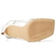 thumbnail image 3 of Zapatos Calvin Klein Tegin - Sandalia con tacón para mujer, color blanco, talla 11, 3 of 5
