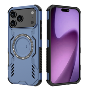 Funda Foxdock Para Iphone 17 Pro Max , Magnética, Resistente A Golpes, Con Soporte, Unisex, Carga Inalámbrica