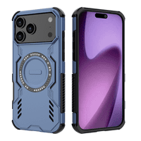 Funda Foxdock Para Iphone 17 Pro Max , Magnética, Resistente A Golpes, Con Soporte, Unisex, Carga Inalámbrica