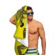 thumbnail image 5 of Lazarus Toalla de playa de secado rápido con diseño temático, regalo para mujeres y niñas, ideal para cumpleaños, fans, amantes de la música, uso en la playa o al aire libre, 78 × 160 cm, 5 of 6