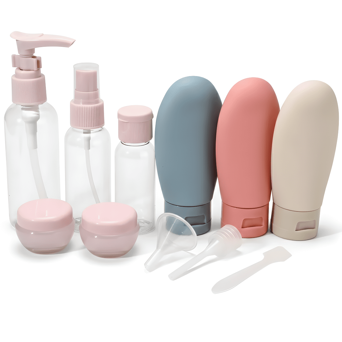 Genérico - Organizador Viaje: Botellas Spray Silicona Cuidado Personal