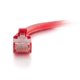 thumbnail image 2 of Cable Ethernet C2G Cat6 30 cm Rojo Sin Enganche UTP, 2 of 4