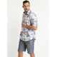thumbnail image 3 of Guayabera Estampada Blanco Invierno blanco M, 3 of 4