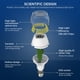 thumbnail image 2 of Bombilla LED SANSI equivalente a 400 W, 6000 lúmenes, 5000 K, E26, 2 of 7