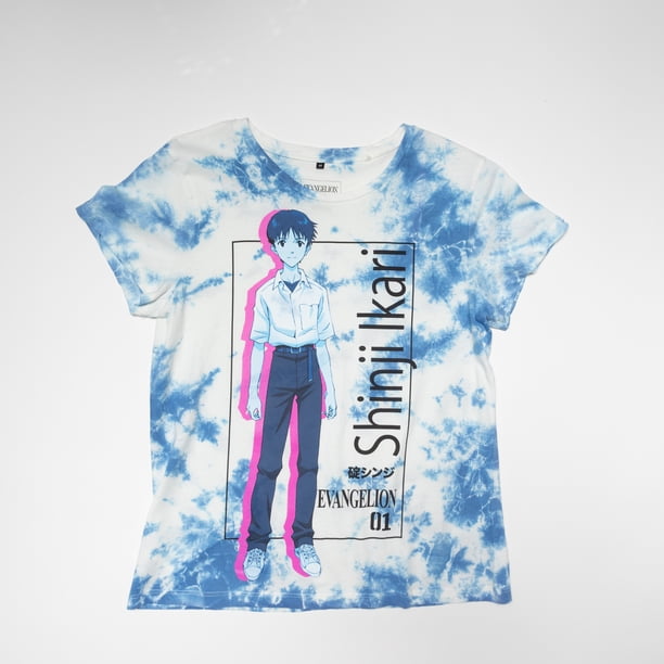 Polera Mujer YOU Evangelion Sinji Ikari Tie Dye