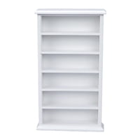 Bothyi - Casa De Muñecas En Miniatura De Madera 1/12 De 6 Niveles, Estante Para Libros, Muebles Para Casa De Muñecas