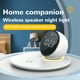 thumbnail image 2 of Reloj Despertador Bluetooth Altavoces Y Cargador Inalámbrico, 2 of 6