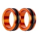 thumbnail image 2 of Anillo De Metal Para Línea De Pesca, Tirador De Línea De Pesca, Protector De Línea, 2 Piezas, Color Naranja, 2 of 5