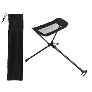 Ioensy - Reposapiés De Silla Plegable Portátil Aleación De Aluminio Plegable Para Camping Picnic