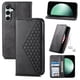 thumbnail image 3 of Funda Flip FOXDOCK para Samsung Galaxy S24 FE , Estilo Billetera con Diseño Rombo, Correa de Mano y Soporte, Uso Diario, 3 of 6