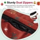 thumbnail image 5 of Cama ortopédica para perros NANUYA, lavable con funda impermeable, color rojo, 5 of 7