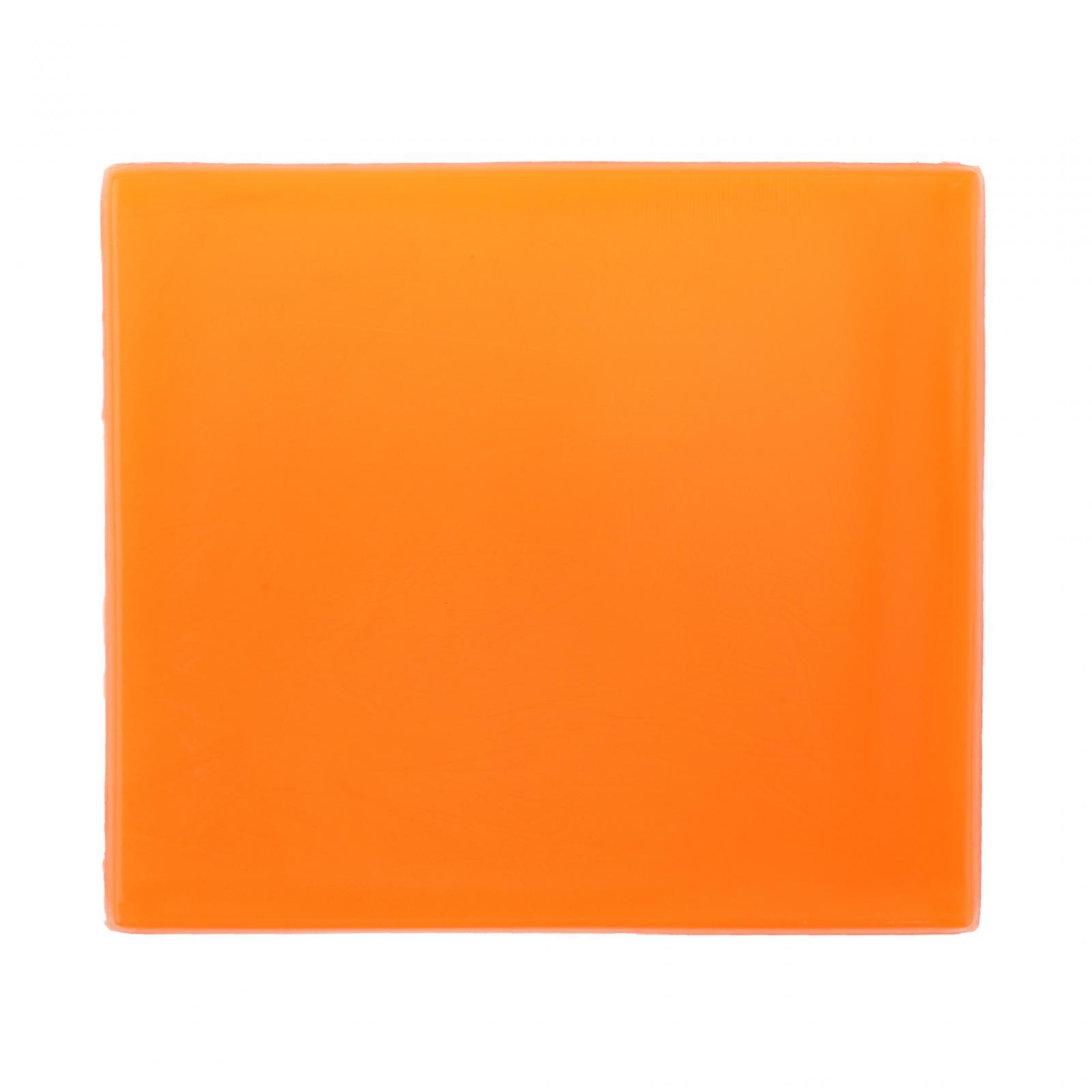 Magideal - Almohadilla De Gel Para Asiento De Motocicleta, Almohadilla De Gel Para Moto, Alfombrilla De Gel Para Asiento Largo, Cojín De Gel Para Silla Para Moto Naranja 22Cmx25Cmx1Cm