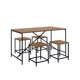 thumbnail image 2 of Comedor Bajo Sq Roble - Negro, 2 of 2