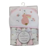 Genérico - Set De Toallas Con Capucha Colores Pasteles Bebe Lau