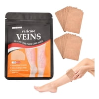 Genérico - Set 10 Parches Varices Extractos Natural Pierna Cansadas Lau