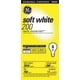 thumbnail image 1 of Bombilla GE de 200 W, luz blanca suave, base mediana, 120 V, A21, 1 of 2