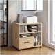 thumbnail image 1 of Mueble De Oficina Archivador Cajonera Y Rueda Multiusos Marrón Claro, 1 of 8