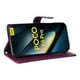 thumbnail image 4 of FOXDOCK Funda tipo Cartera para Xiaomi POCO F6 Pro 5G – Cubierta de Cuero PU con Múltiples Ranuras, Bolsillo para Efectivo y Correa de Muñeca, 4 of 6