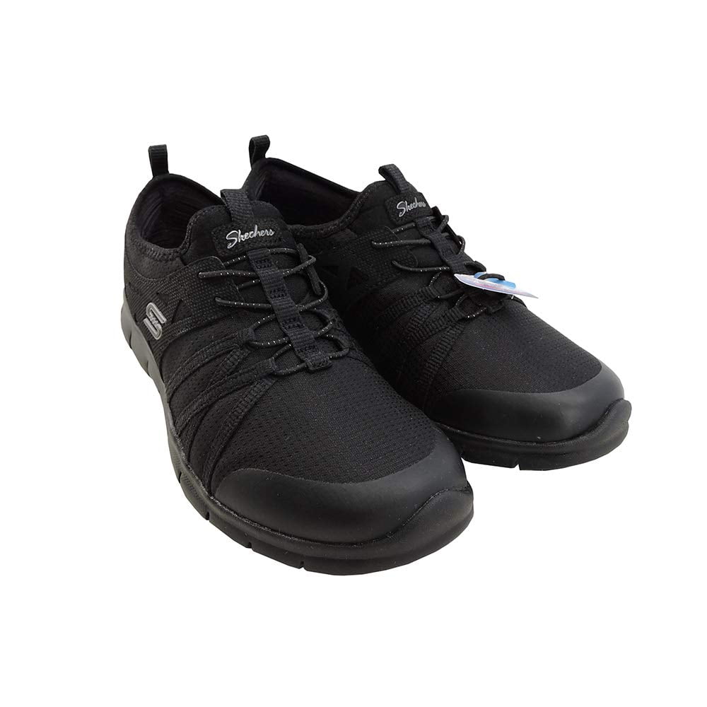 Skechers - Zapatillas Slip On Tempos Para Mujer En Negro