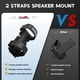 thumbnail image 5 of Soporte de altavoz portátil Xislet para UTV Polaris RZR Can Am Maverick X3, 5 of 7