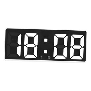 Bothyi - Despertador Snooze Pantalla Led Calendario De Mesa Cargador Usb Electrónico Personas Mayores