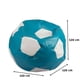 thumbnail image 3 of Pouf Pera Futbol Celeste Blanco Eco Cuero 120x120x120 cm, 3 of 3
