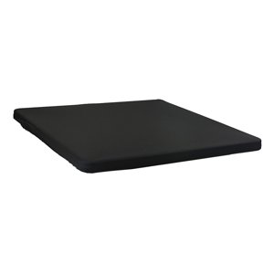Magideal - Mantel Cuadrado Elástico Para Mesa, Mantel Elástico Lavable Para Mesa De Escritorio, Mantel Elástico Para Fiestas, Banquetes, Cenas Y Hogar Negro