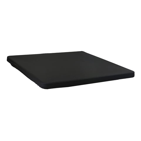 Magideal - Mantel Cuadrado Elástico Para Mesa, Mantel Elástico Lavable Para Mesa De Escritorio, Mantel Elástico Para Fiestas, Banquetes, Cenas Y Hogar Negro