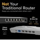 thumbnail image 4 of Router Celular WiFi Peplink B One 5G 1Gbps Wi-Fi 6 para 150 Usuarios, 4 of 8