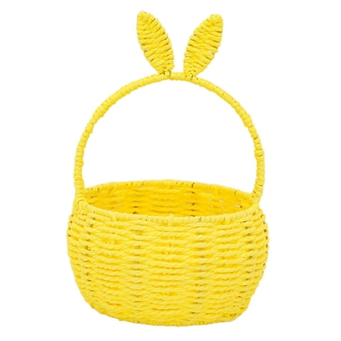 Bothyi - Cesta Tejida Decoración De Pascua Cesta De Pascua Para Exhibir Favores De Fiesta De Verduras