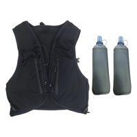 Ioensy - Chaleco De Hidratación Para Correr Con Botellas De Agua, Bolsa Deportiva Para Senderismo, Ciclismo, Talla L