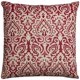 thumbnail image 1 of Almohada Rizzy Home T11815 Relleno de Plumón 56x56 cm Rojo/Neutral/Naranja, 1 of 2