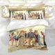 thumbnail image 5 of El Loto Blanco Conjunto de sábanas temático, trío de piezas, cómodo y amigable con la piel, diseño único, regalo de decoración para el hogar para familiares, amigos y fans,135cm *200cm, 5 of 6