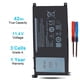 thumbnail image 5 of Batería Emanjor WDX0R WDXOR 42 Wh para Dell Inspiron 15 5565, 5 of 7