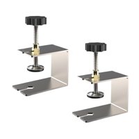 Ioensy - 2X Abrazadera De Carpintería De Acero Inoxidable Ajuste De Clip De Fijación Estable 8Cmx7Cmx5.8Cm