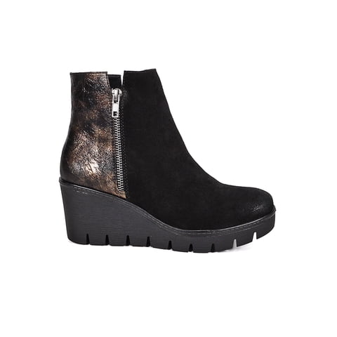 Degas - Botín Cuero Francina Negro